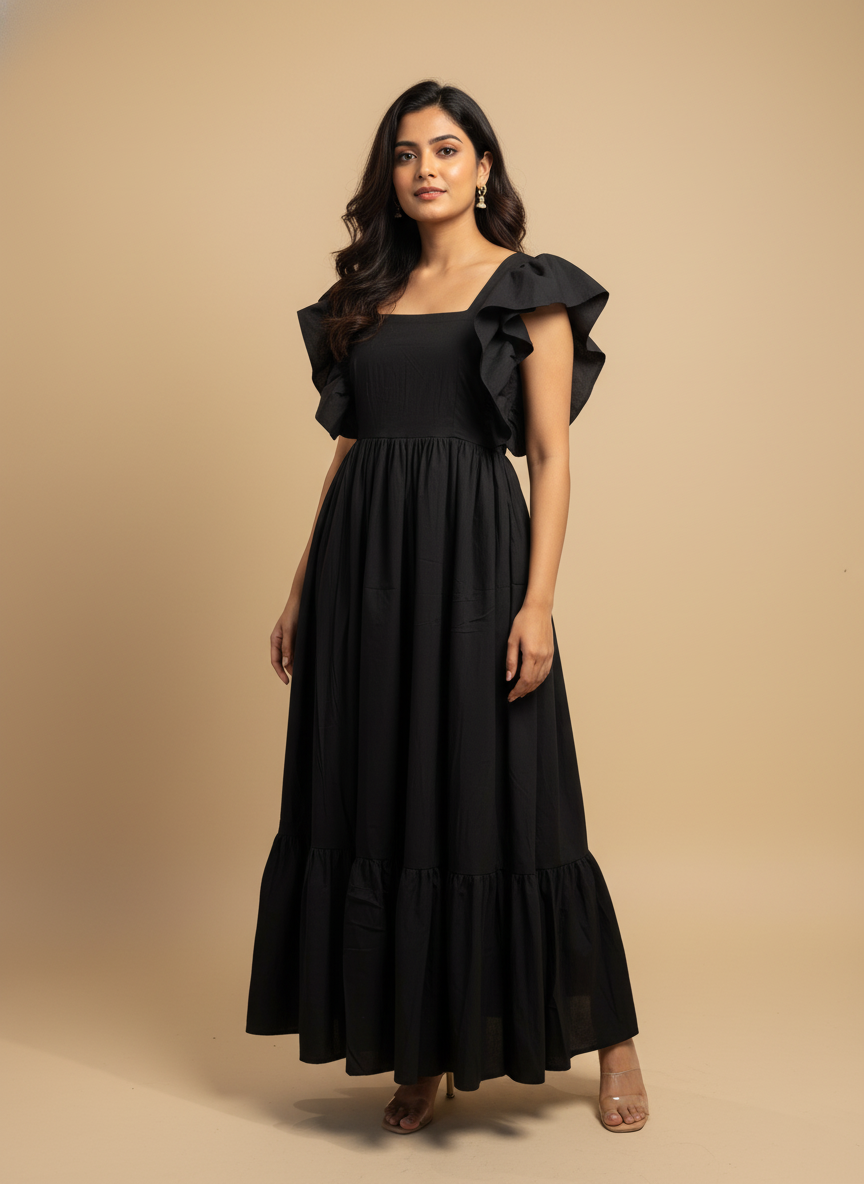 Adaa Noir Dress