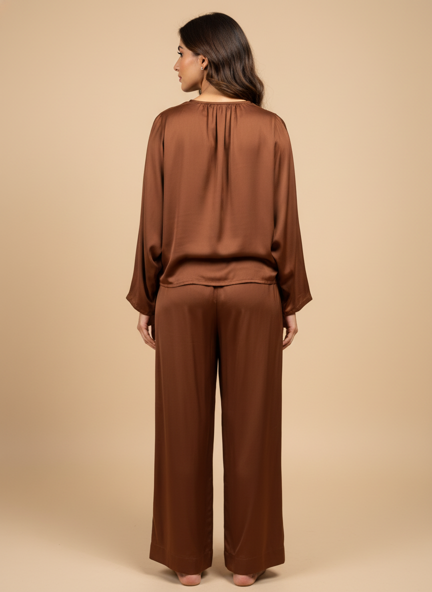 Noor Cocoa Co-ord Set