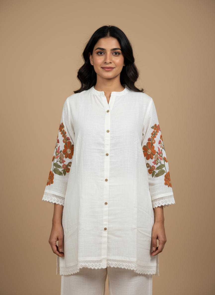 Sehaj Embroidered Co-Ord set
