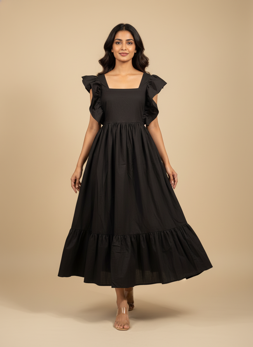 Adaa Noir Dress