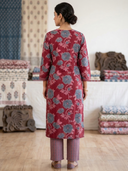 Midnight Dusky Rose Suit Set
