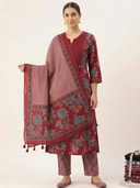 Midnight Dusky Rose Suit Set