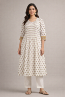 Sehar Off- White elegant Suit Set
