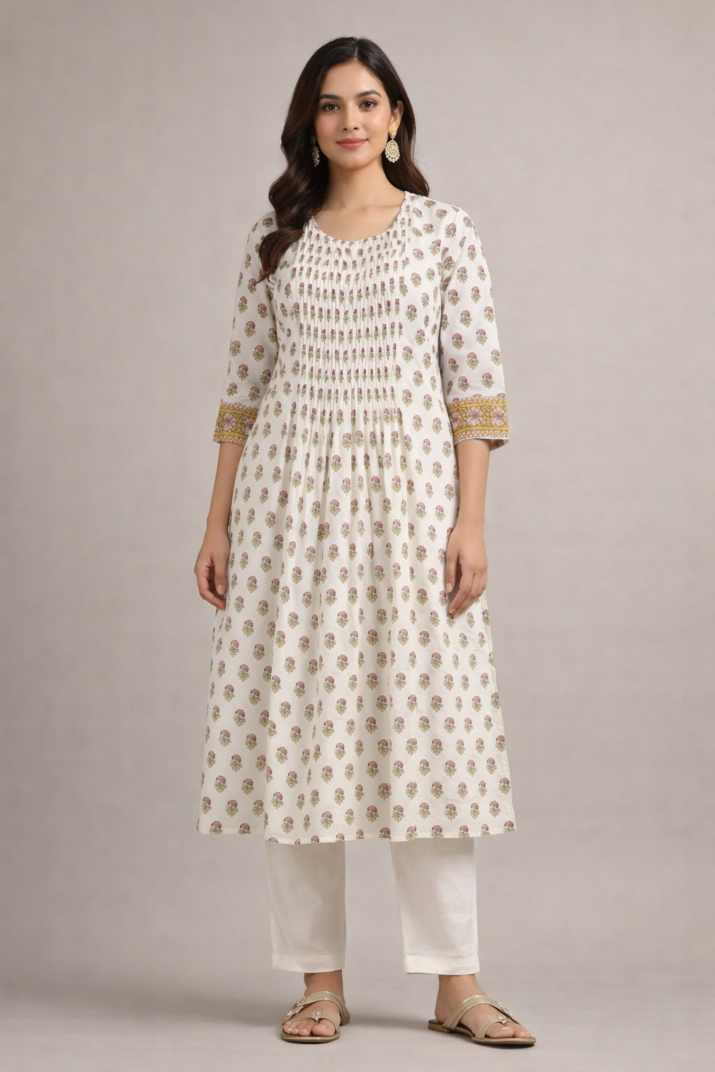 Sehar Off- White elegant Suit Set