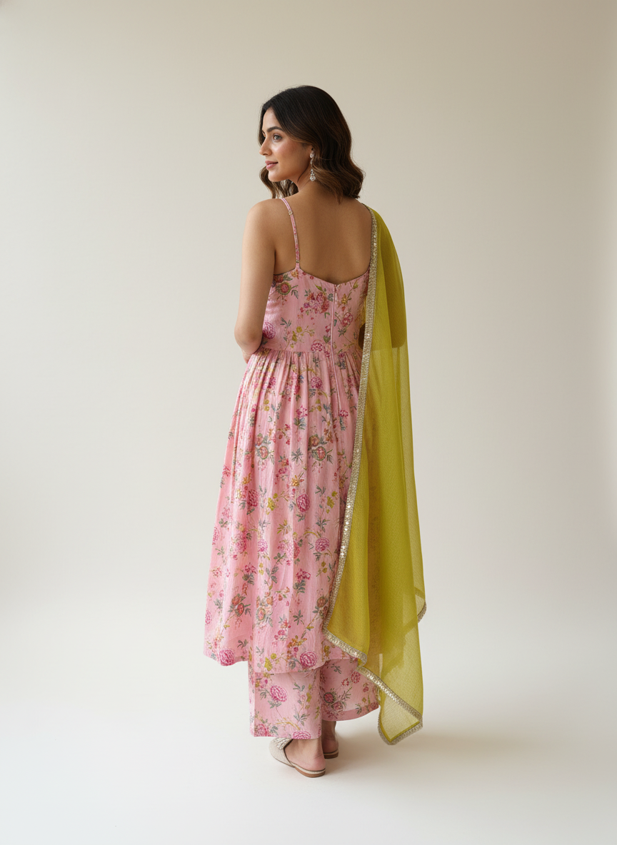 Parv Gulabi Suit Set