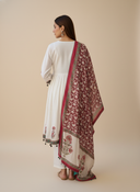 Parv White Coin Suit Set
