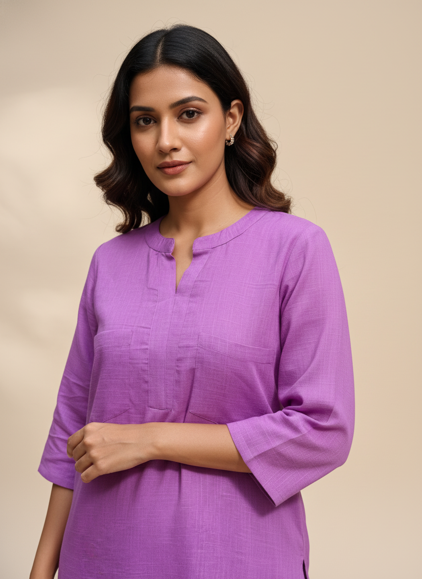 Noor Lilac Co-ord Set