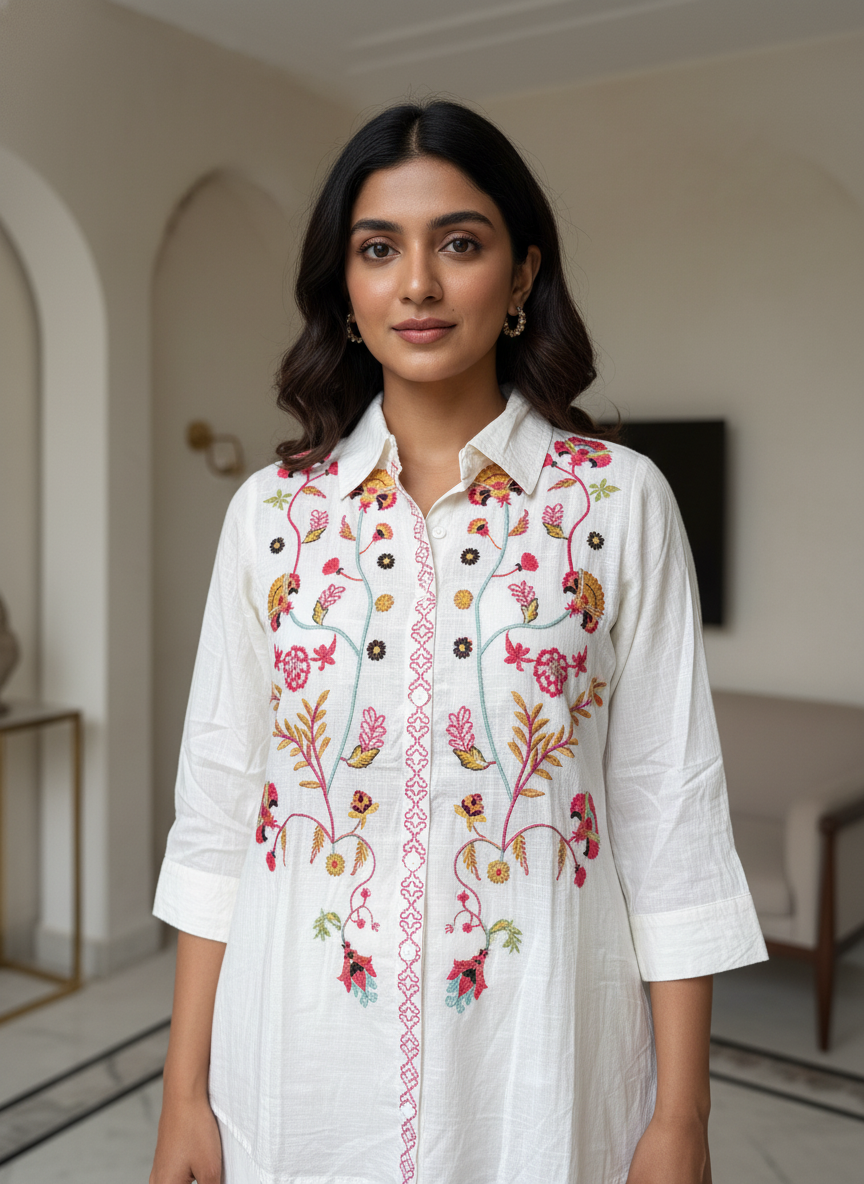 Sehaj Cotton Co-ord Set