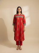 Rozana Red Kurti