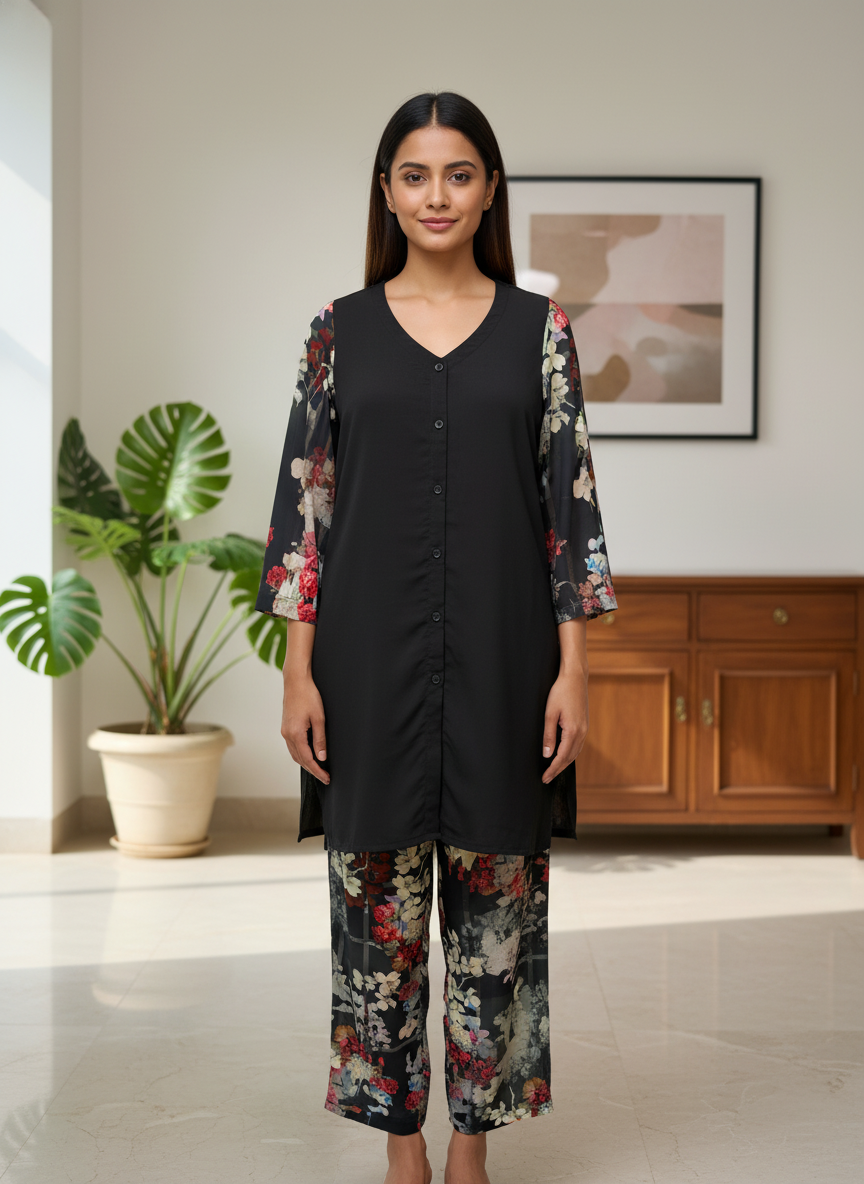Gulshan Two Piece Kurta Pant Set