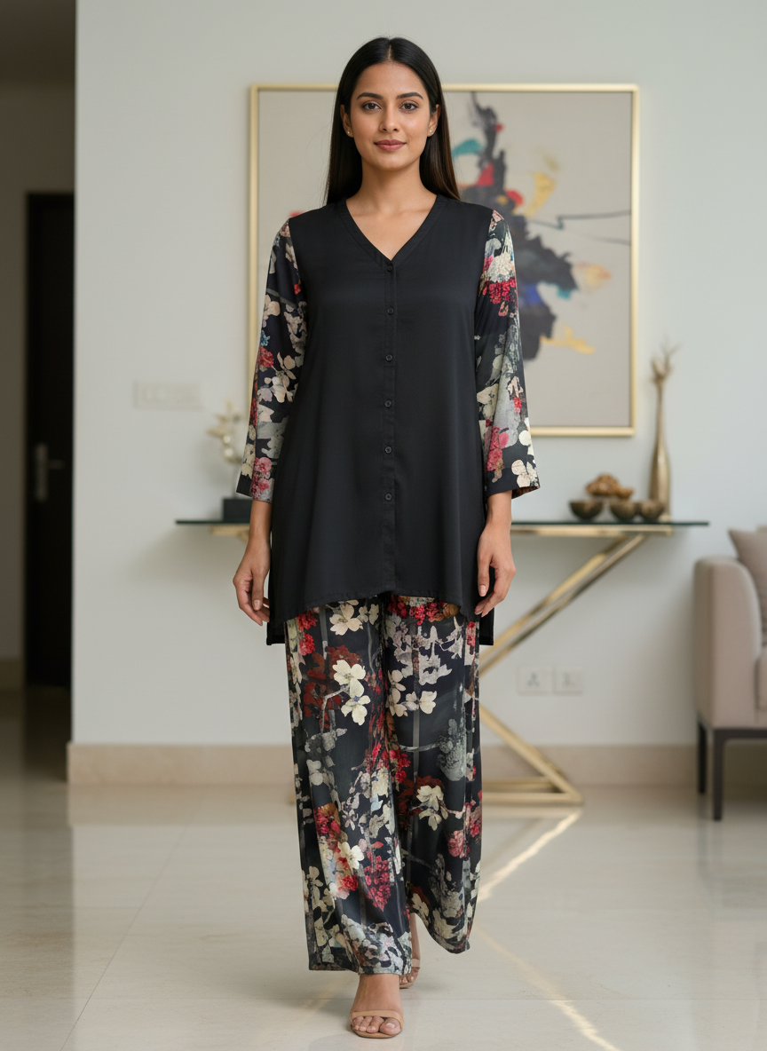 Gulshan Two Piece Kurta Pant Set