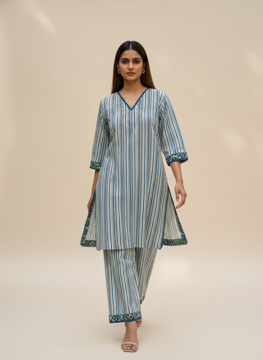 Ziya Stripes Co-ord Set