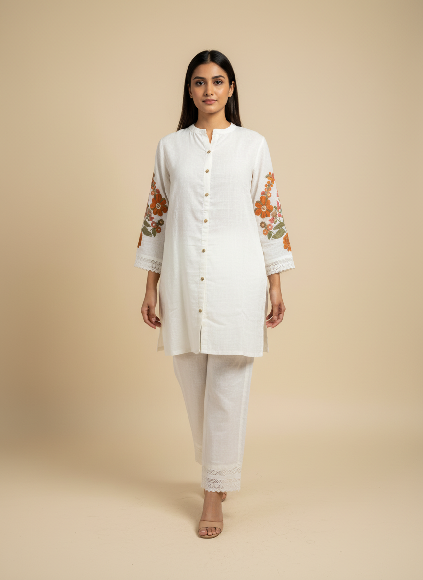 Sehaj Embroidered Co-Ord set