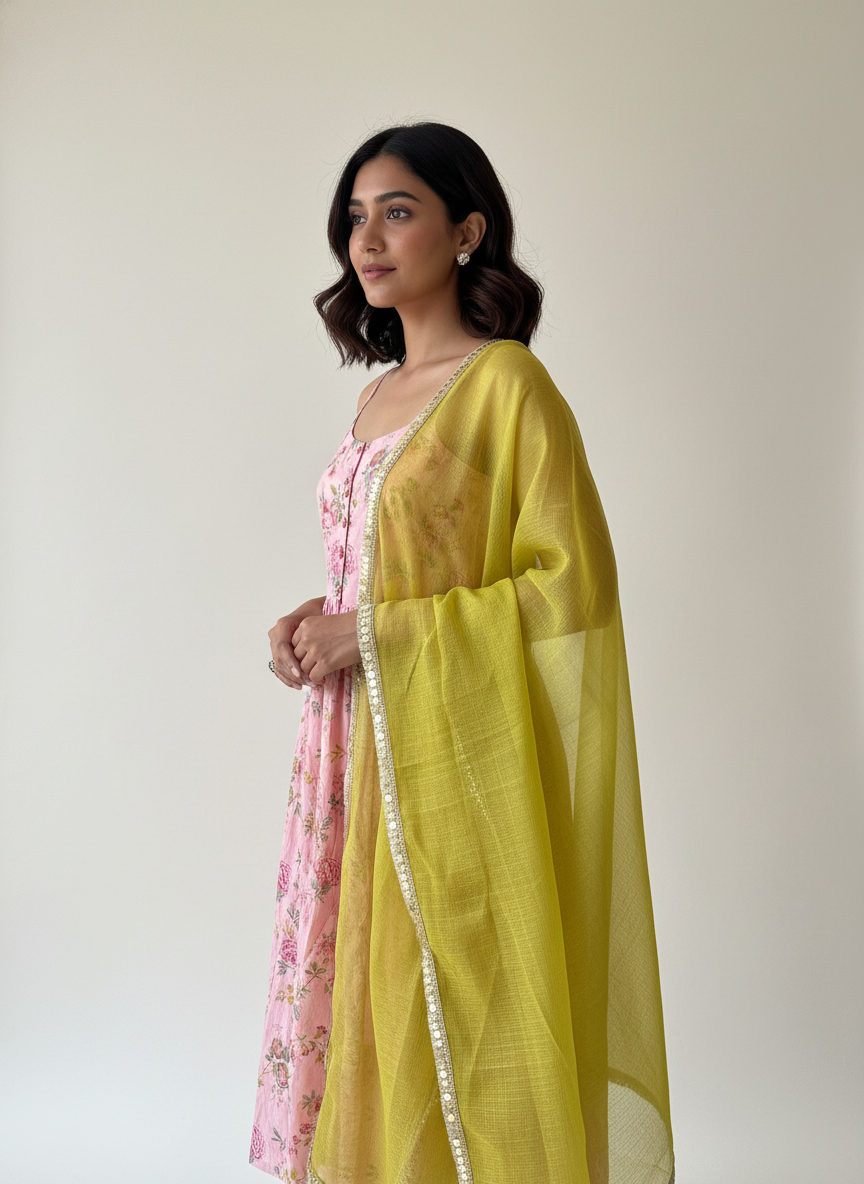 Parv Gulabi Suit Set